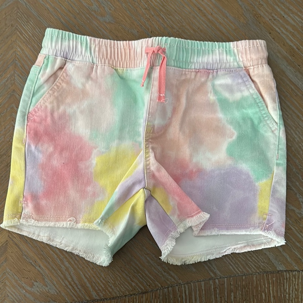 Cat & Jack Pastel Tie-Dye Shorts